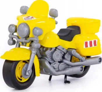 Motoçikletë lodër Polesie 8947, e verdhë
