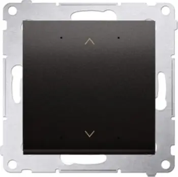 Kontrollues roleto inteligjent Kontakt-Simon Simon 54 GO DEZ1W.01/48, WiFi, 2x5A 230V, antracit