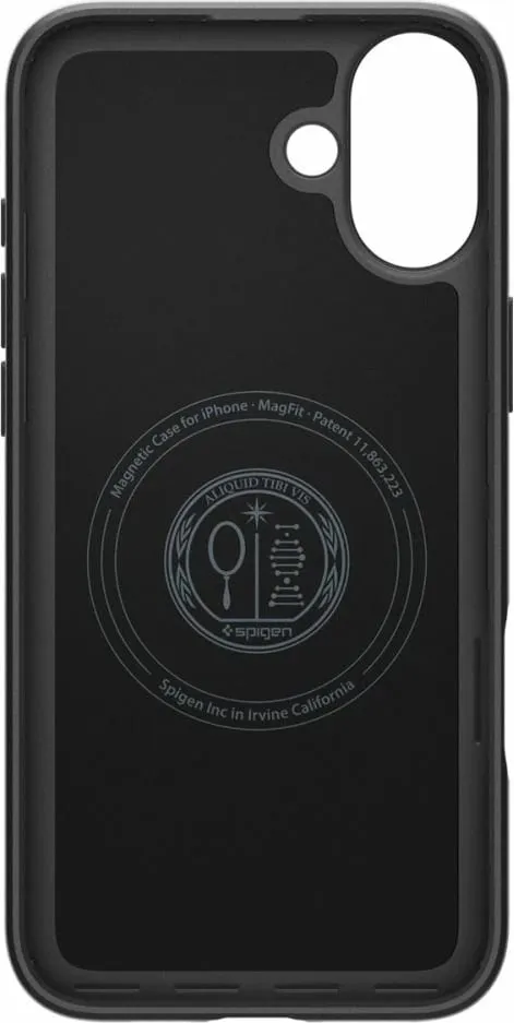 Mbështjellës për iPhone 16 Plus Spigen Thin Fit MagSafe, i zi - 1