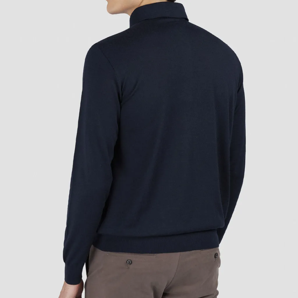 Bluzë PAUL & SHARK MENS KNITTED WOOL POLO SHIRT - 4