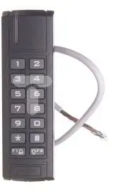 Lexues kartele me tastierë Roger PRT12EM-G, Proximity EM 125kHz, montim sipërfaqësor, gri e errët