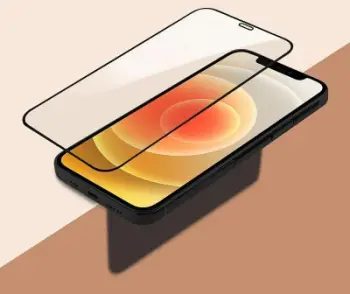 Xham mbrojtës Premium Realme C20, Tempered Glass 9D HD+, kornizë e zezë, set 10 copë