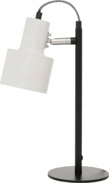 Lampë tavoline Riva, metal, 36 cm, me kokë të rregullueshme