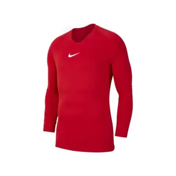 Bluzë sportive Nike Dry Park First Layer, me mëngë të gjata, për meshkuj, M, e kuqe