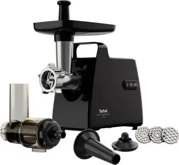 Grirëse mishi, Tefal, NE553838 HV7 Plus 6-in-1, 2000 W, 2.8 kg/min, e zezë
