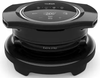 Kapak pjekës Tefal EY1508 Cook4me Extra Crispy, 1300W, 4 programe, i zi