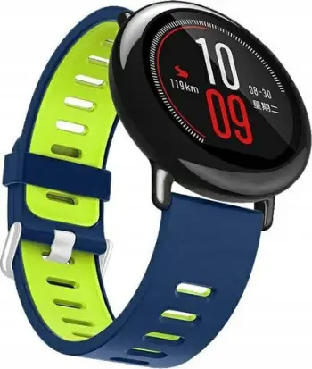 Rrip ore Beline Strap Watch, 22mm, silikon, blu jeshil