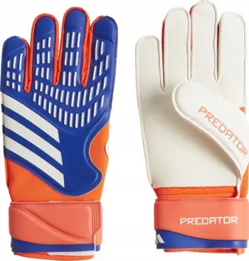 Doreza portieri Adidas Predator Match IX3879, Soft Grip Pro, për meshkuj, blu e kuqe e bardhë, madhësia 10.5