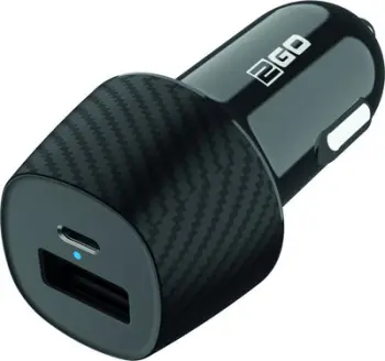 Karikues makine 2GO 797272, USB dhe USB C, karikim i shpejtë, i zi