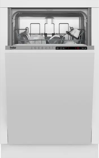 Enëlarëse Beko DVS05030S, 10 sete, 45 cm, argjend