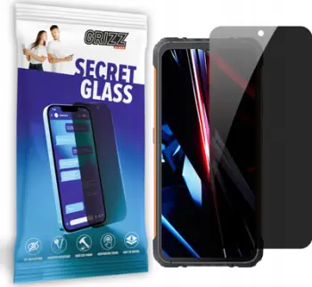 Xham mbrojtës privacy GrizzGlass Matte SecretGlass për Cubot KingKong Ace 3, mat, kundër gërvishtjeve