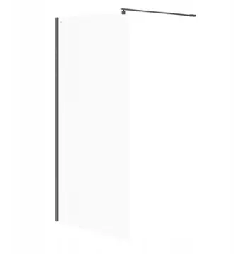 Paravan dushi Cersanit Mille Walk in S161 003, 100x200 cm, xham 8 mm, i zi matte