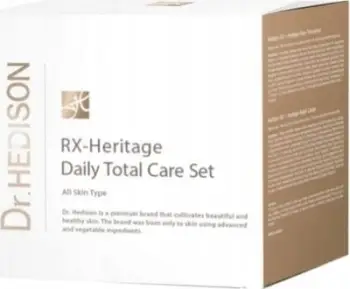 Set kozmetik Dr.HEDISON RX-Heritage, serum për pore, krem rigjenerues fytyre