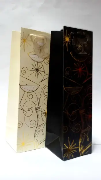 Qese dhuratash Gift Bag MIX, 36x10.5x10.5cm, shumëngjyrëshe