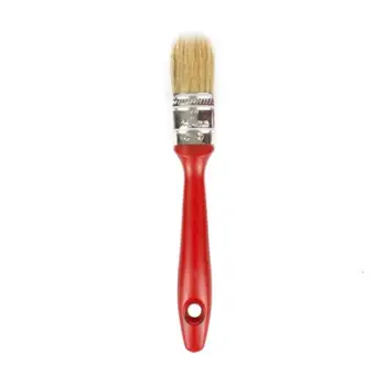 Furçë boje Okko Natural Oval Brush R105, 25mm, qime natyrale, kafe