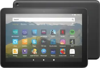 Tablet, Amazon Fire HD 8, 64GB, 8" HD, Wi‑Fi, e zezë