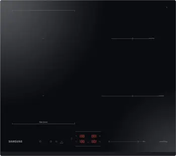 Pllakë induksioni, Samsung, NZ64B5046GK/U2, 7.4 kW, Flex Zone + 2 zona të vetme, Wi‑Fi SmartThings, kontroll me prekje, e zezë
