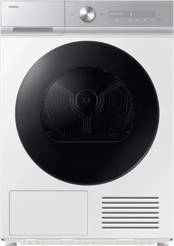 Tharëse rrobash, Samsung DV90DB8845GHU4 BESPOKE, 9 kg, klasë energjie A, pompë nxehtësie, AI Control, e bardhë