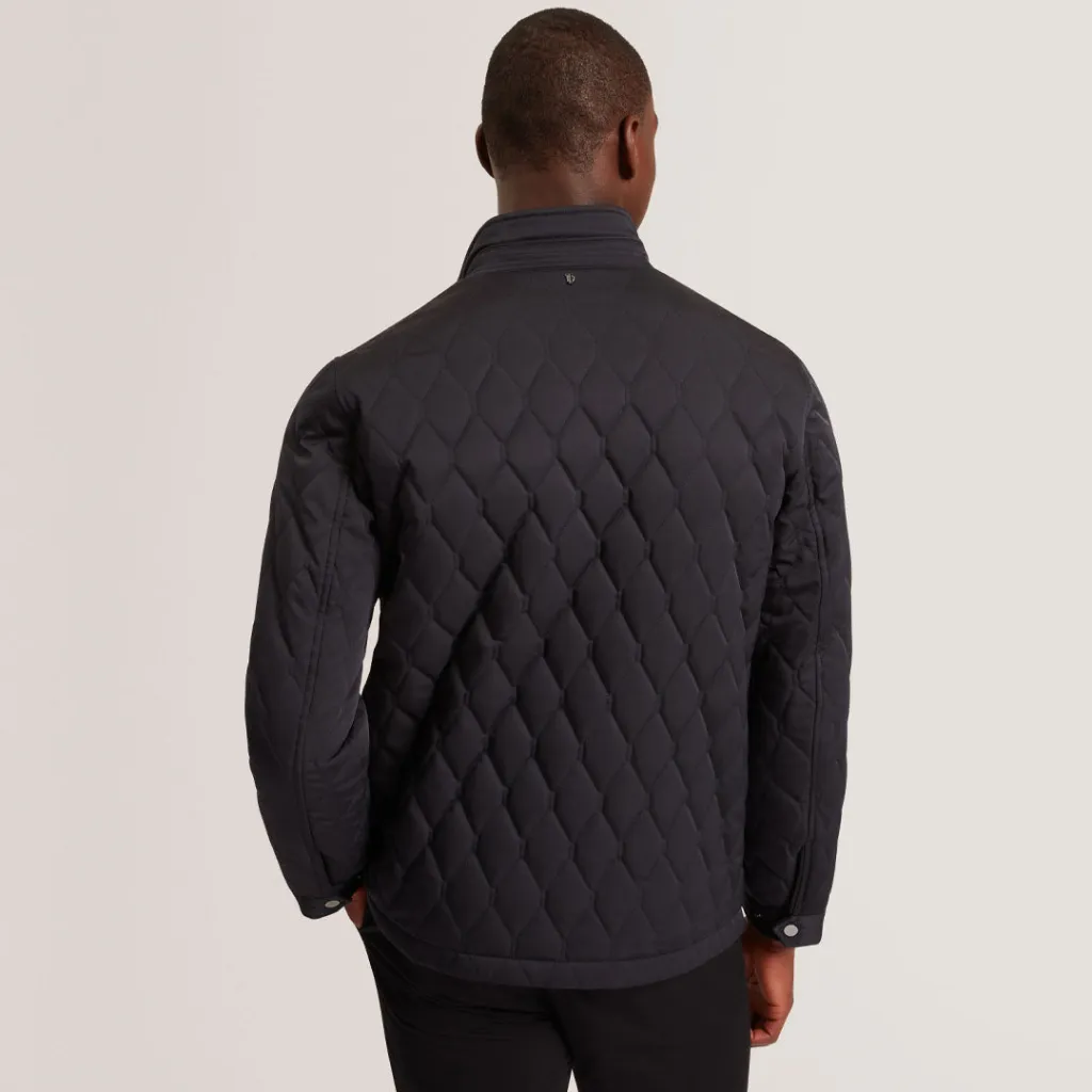 Jakne Regular Fit Diamond Quilted Coat - 3