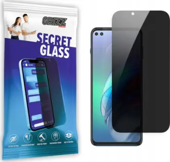 Xham mbrojtës GrizzGlass Matte SecretGlass për Motorola Moto G50 5G, privacy, matte transparent