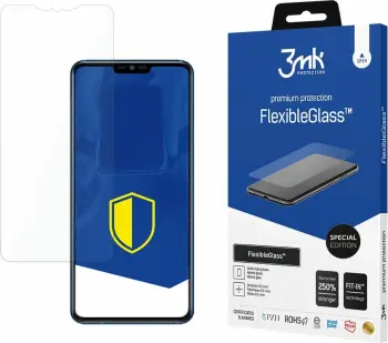 Mbrojtës ekrani hibrid 3mk Protection FlexibleGlass Special Edition për LG G7 ThinQ, 7H, forcim 250%, shtresë antibakteriale