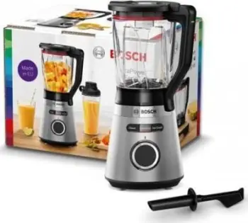 Blender Bosch MMB6382M, i zi/çelik inoks