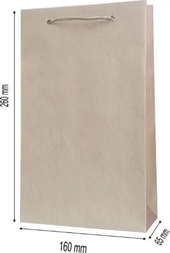Qese dhuratash MERplus Decorative T-2, 26x16x6.5cm, shumëngjyrëshe