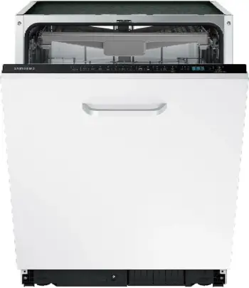 Enëlarëse, Samsung DW60M6070IB/ET, plotësisht e integruar (E), ekran LED i gjerë, raft i tretë fleksibël
