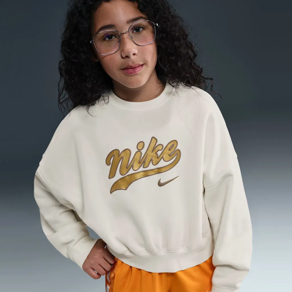 Duks NIKE G NSW TREND FLC CRP CREW - 6