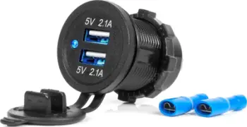 Karikues makine AMiO 04217, 2 porta USB, 2.1A, i zi