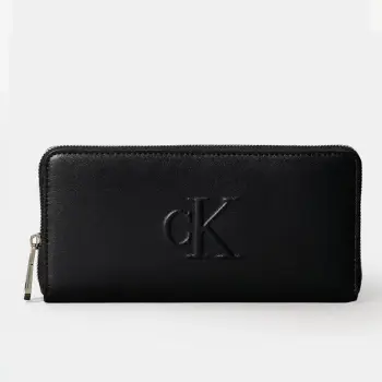 Kuletë CALVIN KLEIN SCULPTED ZIP AROUND WALLET