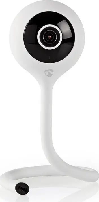 Kamerë IP Nedis Smart WiFi, Full HD 1080p, sensor klime, e bardhë