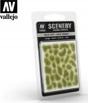 Set skenografie për modele Vallejo VALSC417, vegjetacion, i gjelbër