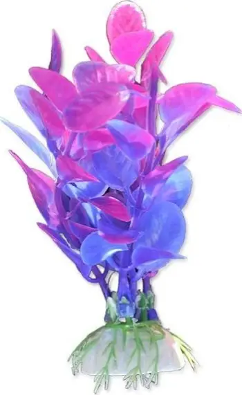 Dekor për akuarium Happet 1B04, bimë artificiale 10cm, jeshile