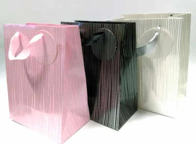 Qese dhuratash MIX, 32x26x12cm, shumëngjyrëshe - 1