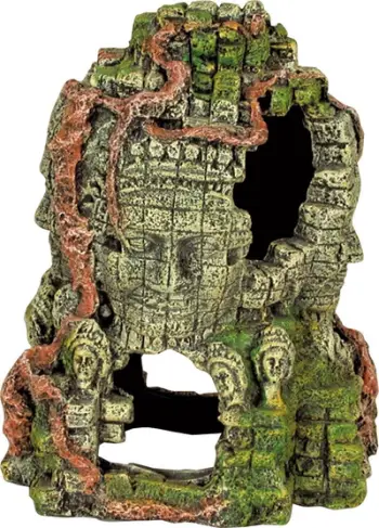 Dekor për akuarium Zolux 4 Faces, madhësi e madhe, gri