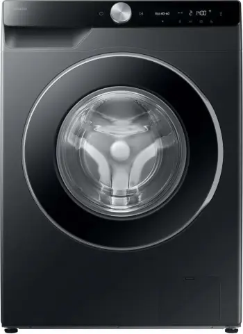 Makinë larëse, Samsung, WW90DG5G34ABLE, 9 kg, klasa energjike A, AI Ecobubble, Bubble Shot, e zezë