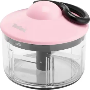 Grirës ushqimi manual, Tefal, K1330755, 500 ml, gri/rozë