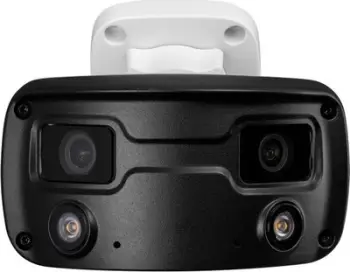 Kamerë IP panoramike BCS P-PIP2X4FCL3-Ai1, 4MP, lente 4mm, e bardhë
