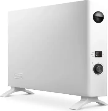 Ngrohës konvektor, DeLonghi, HSX2320F, 2000 W, për dhoma deri 60 m³, 3 nivele, ventilator anësor, termostat mekanik, i bardhë