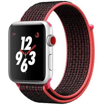 Rrip ore Eternico Airy për Apple Watch, 38mm 40mm 41mm, Rustic Red me skaje të kuqe