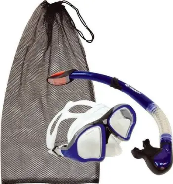 Set snorkel Schildkroet Palau, për të rritur, blu