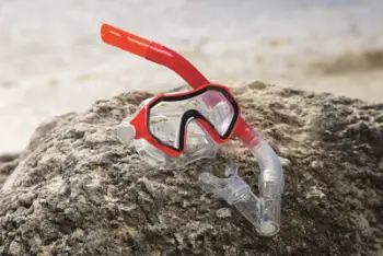 Set snorkelimi Bestway Hydro Swim Diving Set, për të rinj, i kuq