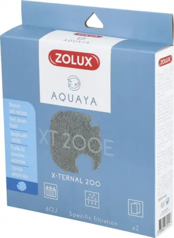 Patron filtrimi Zolux AQUAYA Nitrate Xternal 200, reduktim nitratesh, për akuarium