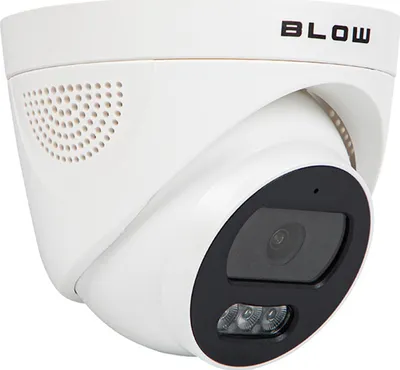 Kamerë IP PoE OEM, 4MP, 2.8mm, IR 20m, audio, e bardhë - 1