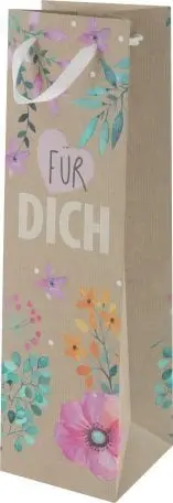 Qese dhuratash Susy Card 40050904, letër dekorative, e kafe