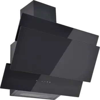 Aspirator kuzhine, Elit, HB60-865B, 60 cm 650 m³/h 140 W, 3 shpejtësi LED telekomandë panel me prekje, e zezë