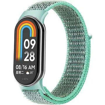 Rrip orë Eternico Airy për Xiaomi Smart Band 8 9, tekstil, Menthol Mint - 1