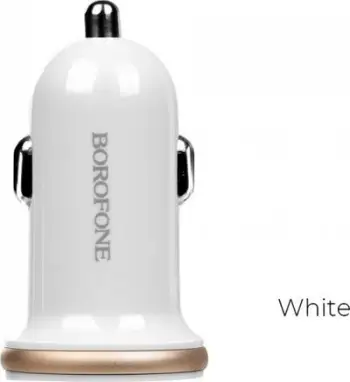 Karikues makine Borofone BFO-BZ5, 2x USB A, 2.1A, i bardhë