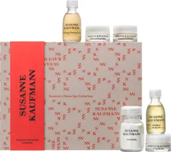 Set spa për shtëpi Susanne Kaufmann Home Spa Collection, xhel pastrues fytyre 30 ml, locion trupi 15 ml